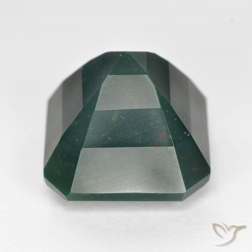 Bloodstone Gemstone in 13.7 x 13.4 mm Size for Sale, Bloodstone Stone in Multicolor Color
