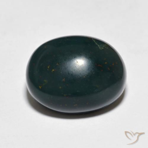 8.07 ct Oval Bloodstone, 14.3 x 11.4 mm From Madagascar, Photo A
