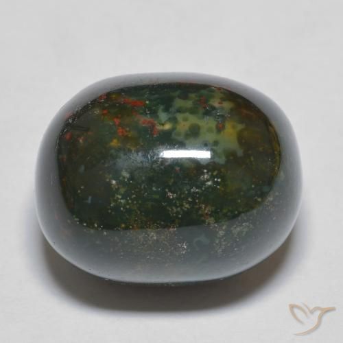 Amazing Quality! A-433 100% Natural Blood Stone Cabochon Top Quality Blood stone Loose Stone Semi Precious Handmade Gemstone 55 Cts