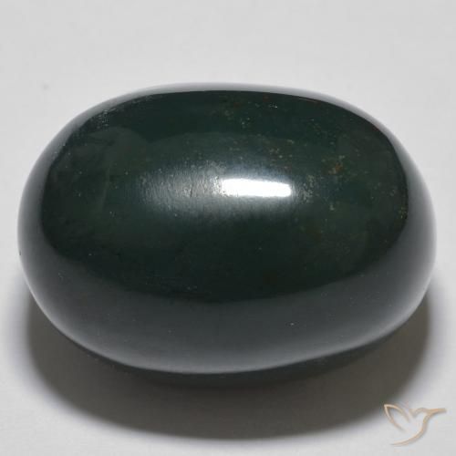23.49ct Natural Multicolor Bloodstone, Oval, Opaque