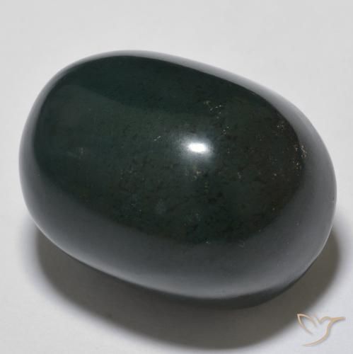 27.79 ct Multicolor Bloodstone Stone, Natural Bloodstone in Oval Cabochon Shape for Sale