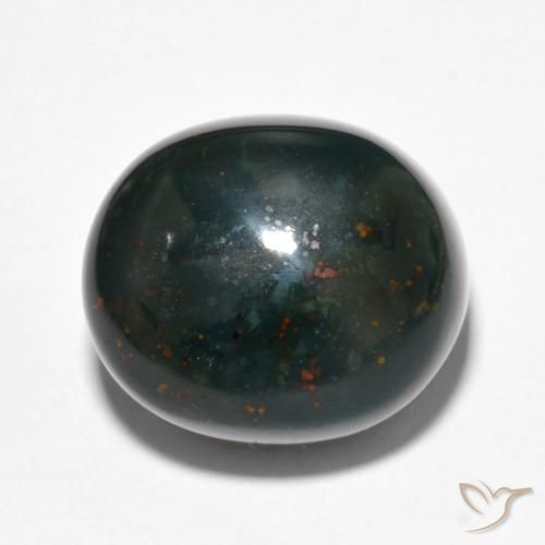 Designer Oval Shape Natural Gemstone  R-247 Blood Stone Cabochon 56ct Top Quality 43x26x5MM