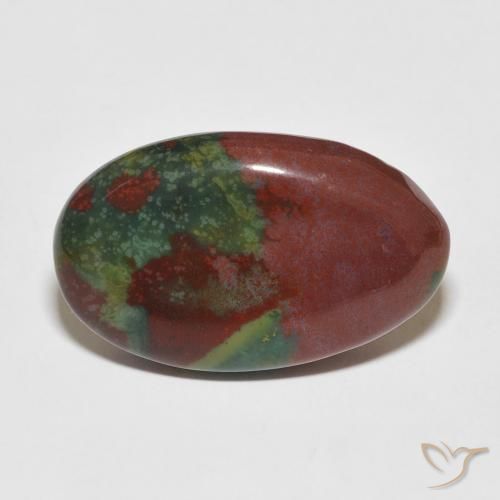 14.96 ct Oval Bloodstone, 23.6 x 14.8 mm From Madagascar, Photo A