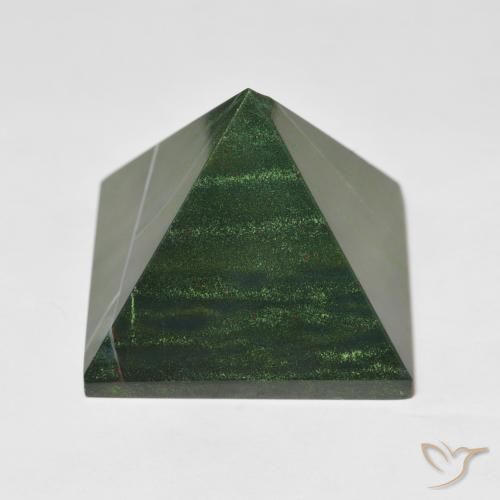 95.77ct Natural Medium Green Bloodstone, Square, Opaque