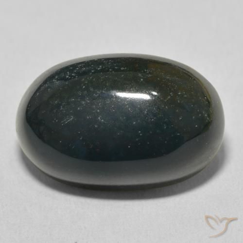 15.71ct Natural Forest Green Bloodstone, Oval, Opaque