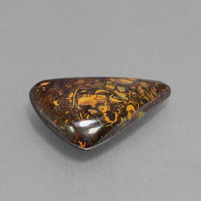 9.50 ct Multicolor Boulder Opal Stone, Natural Boulder Opal in Fancy Cabochon Shape for Sale