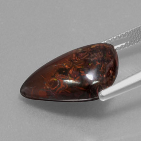 Boulder Opal Gemstone in 17 x 11.4 mm Size for Sale, Boulder Opal Stone in Multicolor Color