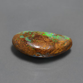4.85 ct Multicolor Boulder Opal Stone, Natural Boulder Opal in Fancy Cabochon Shape for Sale