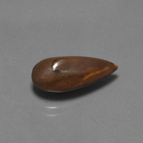 4.00 ct Multicolor Boulder Opal Stone, Natural Boulder Opal in Pear Cabochon Shape for Sale