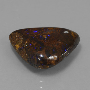 9.90 ct Multicolor Boulder Opal Stone, Natural Boulder Opal in Fancy Cabochon Shape for Sale