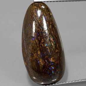 14.7ct Fancy Cabochon Multicolor Boulder Opal for sale thumb image of 14.7ct Fancy Cabochon Multicolor Boulder Opal (ID: 420779)