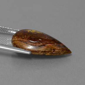 Boulder Opal Gemstone in 20.1 x 13.3 mm Size for Sale, Boulder Opal Stone in Multicolor Color