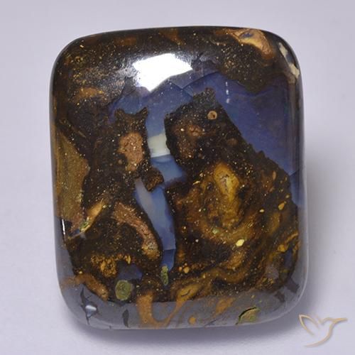 Multicolore Opale macigno Gem - 20.7ct Cabochon a cuscino (ID: 522122)