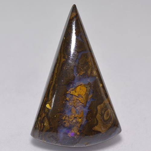 Multicolor Ópalo Boulder Gema - 13.9ct Cabujón Elegante (ID: 522408)
