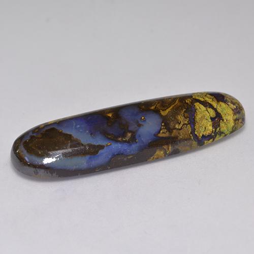Boulder Opal Gemstone in 33 x 10.7 mm Size for Sale, Boulder Opal Stone in Multicolor Color