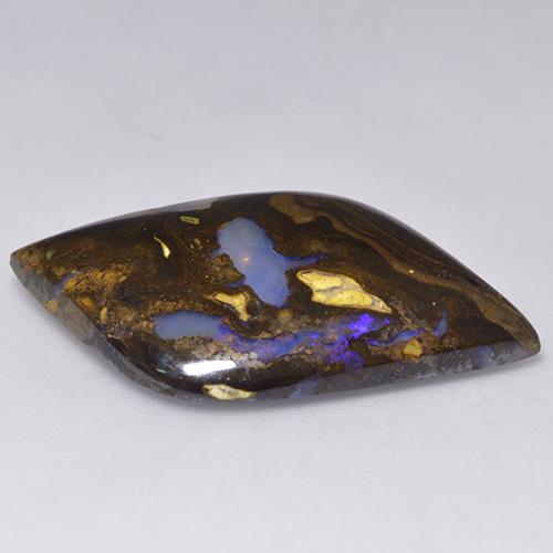Boulder Opal Gemstone in 30 x 20.6 mm Size for Sale, Boulder Opal Stone in Multicolor Color