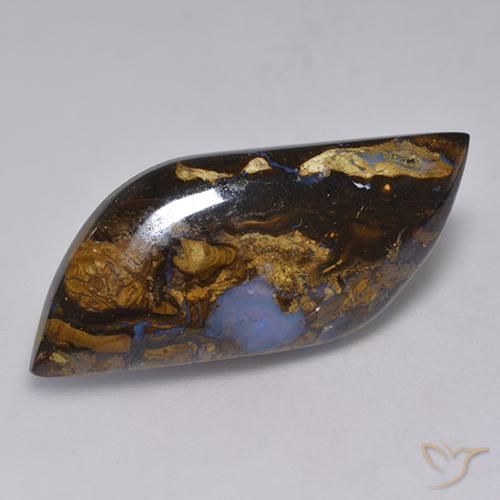 16.01ct Natural Multicolor Boulder Opal, Fancy, Opaque