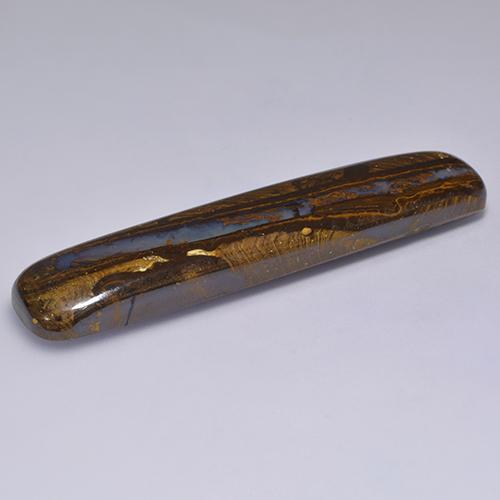 Boulder Opal Gemstone in 59 x 12.9 mm Size for Sale, Boulder Opal Stone in Multicolor Color