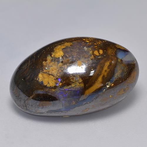 彩色 砾背蛋白石 Gem - 15.7ct 别致的凸面型 (ID: 523667)
