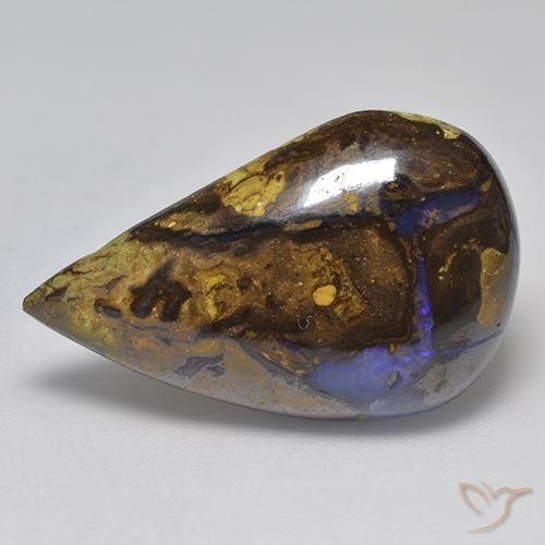 17.29ct Natural Multicolor Boulder Opal, Fancy, Opaque