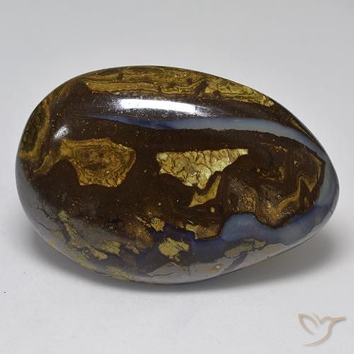 33.71ct Natural Multicolor Boulder Opal, Fancy, Opaque