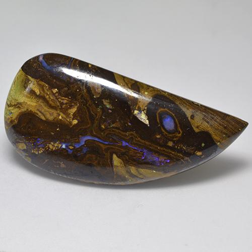 Multicolor Ópalo Boulder Gema - 41.4ct Cabujón Elegante (ID: 523724)