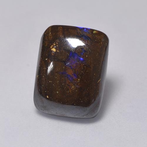 Multicolore Opale macigno Gem - 5.3ct Cabochon a cuscino (ID: 523728)
