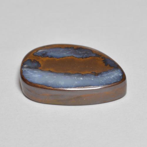Boulder Opal Gemstone in 16.5 x 12 mm Size for Sale, Boulder Opal Stone in Multicolor Color