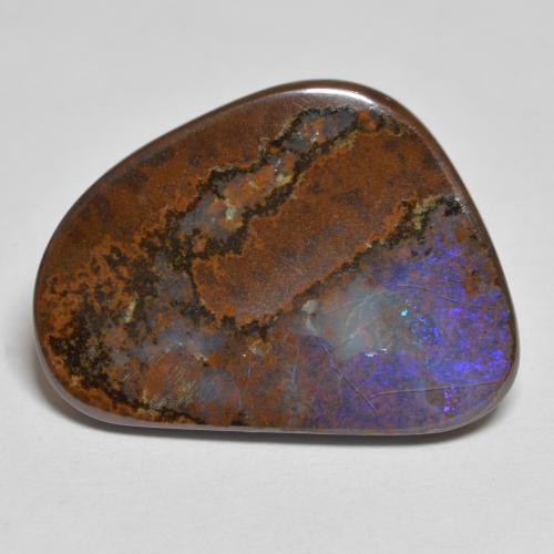 彩色 砾背蛋白石 Gem - 16ct 别致的凸面型 (ID: 575171)