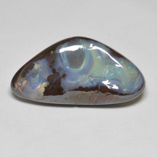Multicolor Ópalo Boulder Gema - 20ct Trillón Cabujón (ID: 575219)