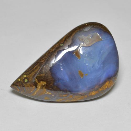 Multicolor Boulder Opal Gem - 29.3ct Fancy Cabochon (ID: 575221)