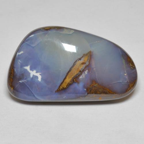 Multicolor Boulder Opal Gem - 23.9ct Fancy Cabochon (ID: 575222)