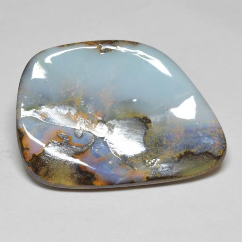 Multicolor Boulder Opal Gem - 23.1ct Fancy Cabochon (ID: 575224)