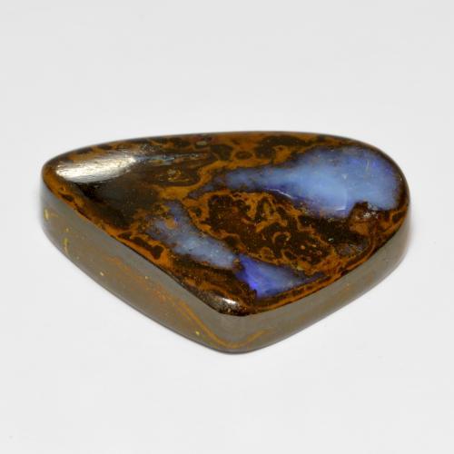 Boulder Opal Gemstone in 35.5 x 26.4 mm Size for Sale, Boulder Opal Stone in Multicolor Color