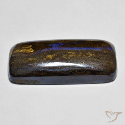 Boulder Opal Gemstone in 23.2 x 11.1 mm Size for Sale, Boulder Opal Stone in Multicolor Color