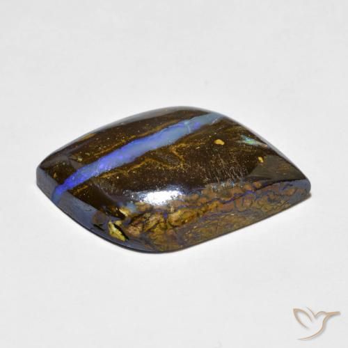 Boulder Opal Gemstone in 20 x 13.5 mm Size for Sale, Boulder Opal Stone in Multicolor Color
