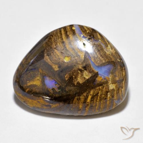 11.60ct Natural Multicolor Boulder Opal, Fancy, Opaque