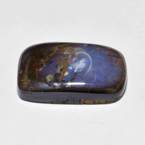 Boulder Opal Gemstone in 17.9 x 11.8 mm Size for Sale, Boulder Opal Stone in Multicolor Color