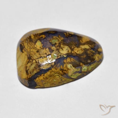 Boulder Opal Gemstone in 18.2 x 14.8 mm Size for Sale, Boulder Opal Stone in Multicolor Color