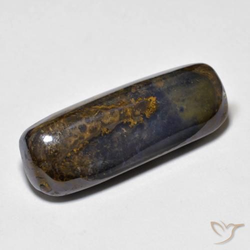 11.28 ct Multicolor Boulder Opal Stone, Natural Boulder Opal in Cushion Cabochon Shape for Sale