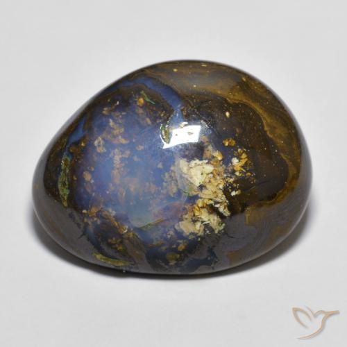 15.18ct Natural Multicolor Boulder Opal, Fancy, Opaque