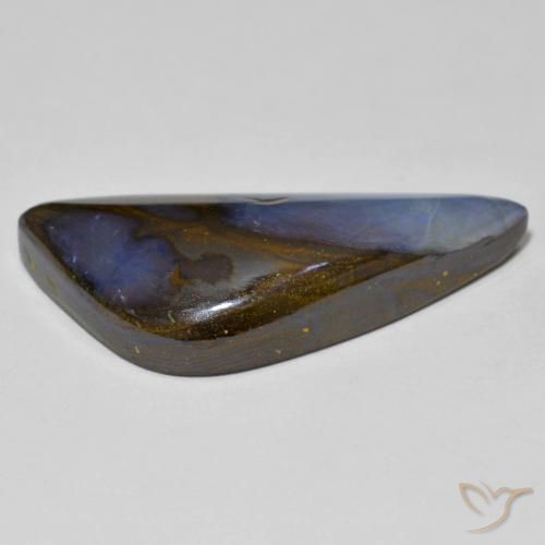 Boulder Opal Gemstone in 28.8 x 13.1 mm Size for Sale, Boulder Opal Stone in Multicolor Color