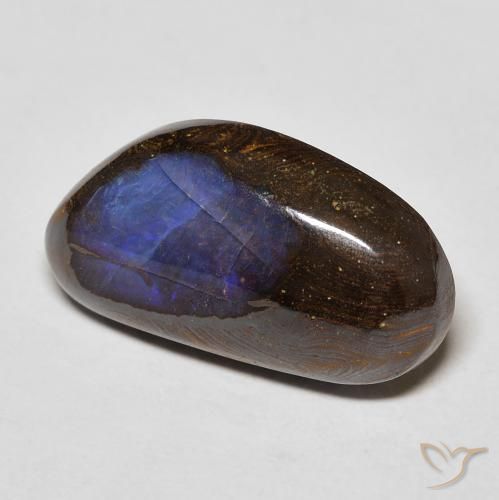 10.26 ct Multicolor Boulder Opal Stone, Natural Boulder Opal in Fancy Cabochon Shape for Sale