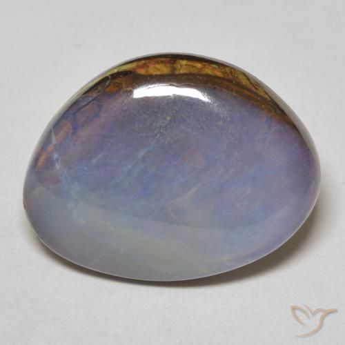 13.64ct Natural Multicolor Boulder Opal, Fancy, Opaque