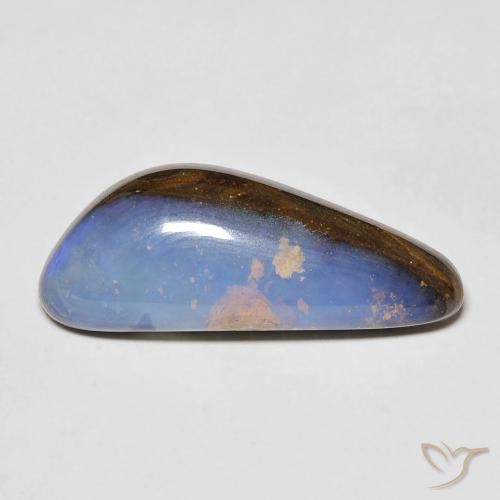 9.45ct Natural Multicolor Boulder Opal, Fancy, Opaque