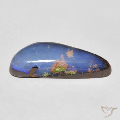 Boulder Opal Gemstone in 23.9 x 9.5 mm Size for Sale, Boulder Opal Stone in Multicolor Color