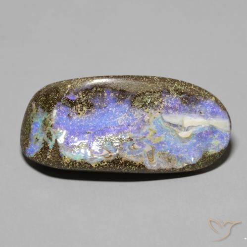 27.72ct Natural Multicolor Boulder Opal, Fancy, Opaque