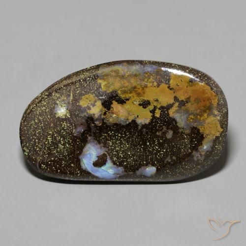 17.99ct Natural Multicolor Boulder Opal, Fancy, Opaque