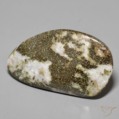 40.27 ct Multicolor Boulder Opal Stone, Natural Boulder Opal in Fancy Cabochon Shape for Sale