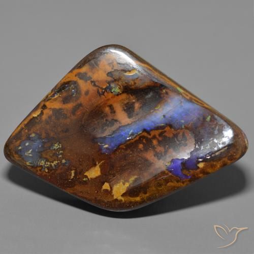 75.33ct Natural Multicolor Boulder Opal, Fancy, Opaque